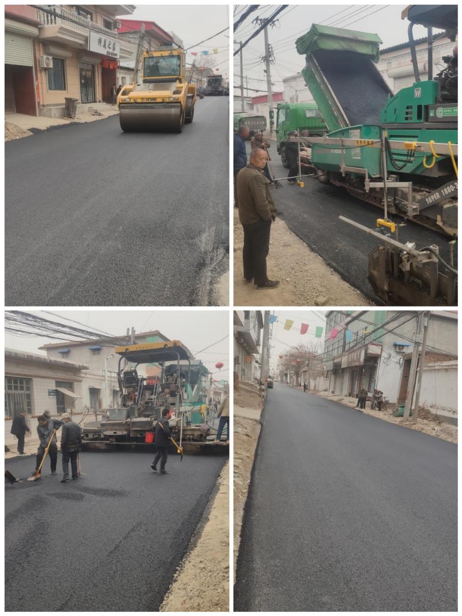 整修一段变靓一段北河庄镇农村道路大提升